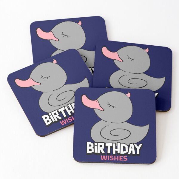 Item preview, BIRTHDAY WISHES DARLING DUCKLING  designed and sold by CoopClothing.