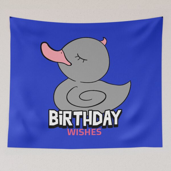 Item preview, BIRTHDAY WISHES DARLING DUCKLING  designed and sold by CoopClothing.