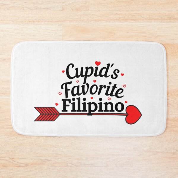 Item preview, Cupids Favorite Filipino (Black Text) - Filipino Valentines - Valentines Day Philippines designed and sold by CaitU.