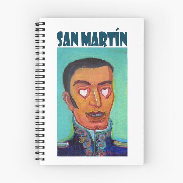 Item preview, San Martín and hearts. designed and sold by Diego Manuel Rodriguez.
