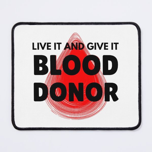 Item preview, Live it and give it blood donor designed and sold by GoaTeeGram.