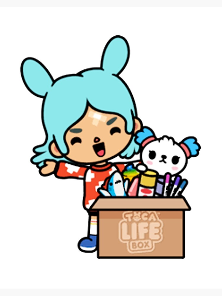 toca life box - toca boca cute Photographic Print for Sale by  GeminiMoonArtLT