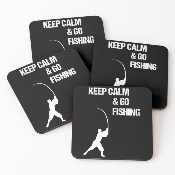 Item preview, Keep Calm and Go Fishing - Fisherman design     designed and sold by BlackMarketGB.
