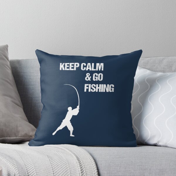 Item preview, Keep Calm and Go Fishing - Fisherman design     designed and sold by BlackMarketGB.