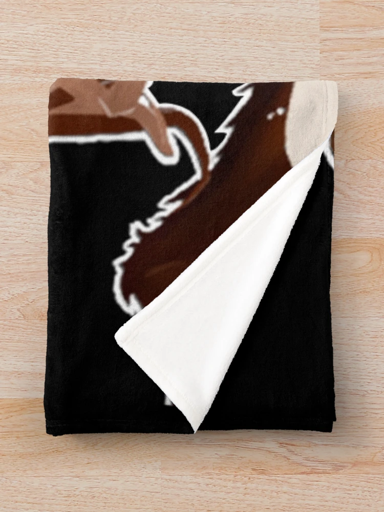 Thumbnail 3 of 6, Throw Blanket, Exploding Toast "Pathetic" stare designed and sold by ExplodingToast.
