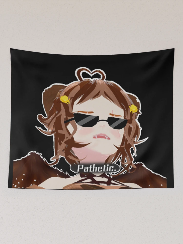 Thumbnail 2 of 3, Tapestry, Exploding Toast "Pathetic" stare designed and sold by ExplodingToast.