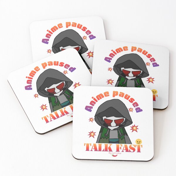Item preview, Anime  paused talk fast  designed and sold by Umiska.