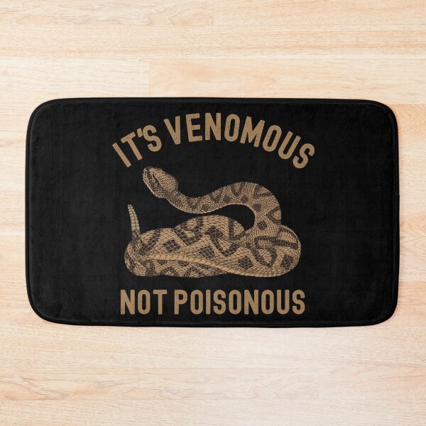 Item preview, For Reptiles lovers It's Venomous Not Poisonous Rattlesnake designed and sold by My-Best-Life.