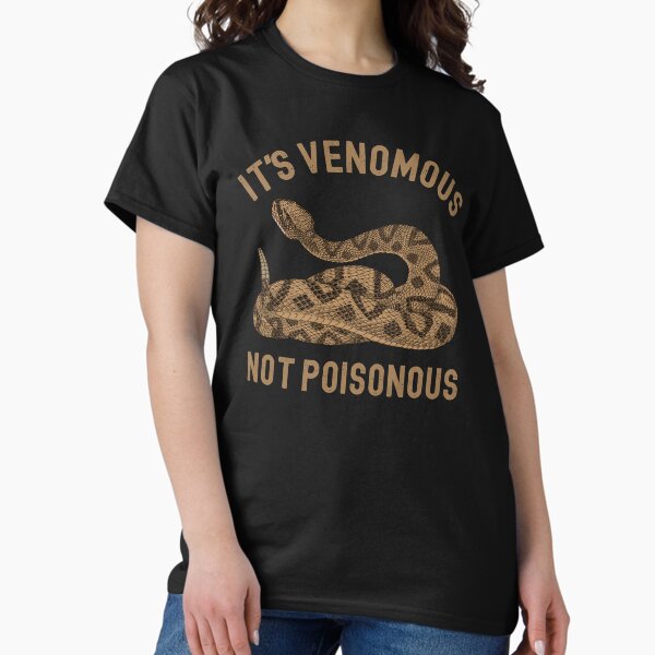 Item preview, For Reptiles lovers It's Venomous Not Poisonous Rattlesnake designed and sold by My-Best-Life.