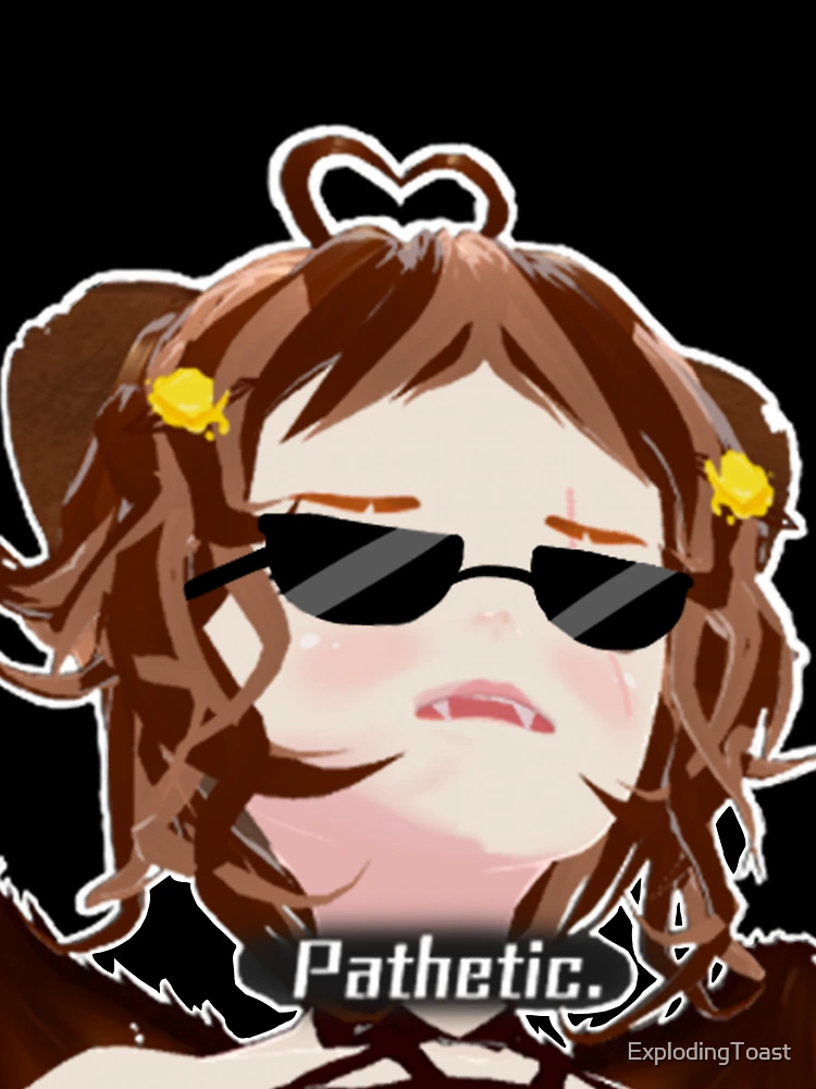 Thumbnail 7 of 7, Oversized T-Shirt, Exploding Toast "Pathetic"  stare designed and sold by ExplodingToast.