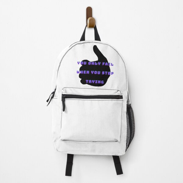 Item preview, You only fail when you stop trying. designed and sold by Designspot2020.
