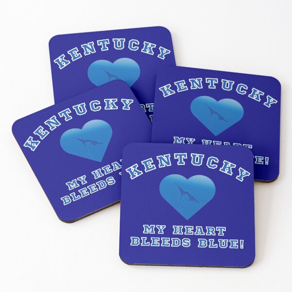 Item preview, Kentucky My Heart Bleeds Blue designed and sold by MojaveTradePost.