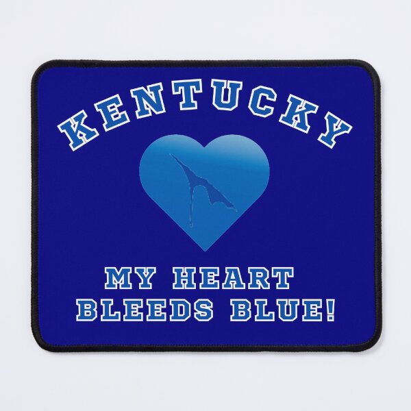Item preview, Kentucky My Heart Bleeds Blue designed and sold by MojaveTradePost.