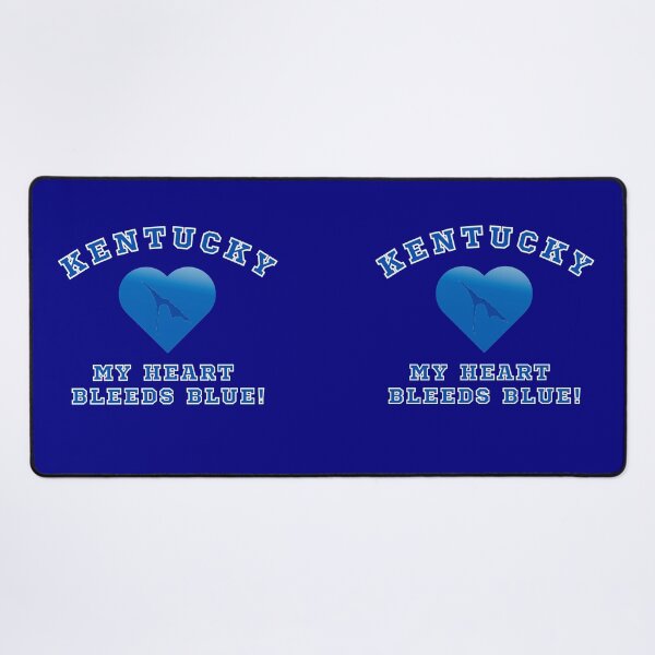 Item preview, Kentucky My Heart Bleeds Blue designed and sold by MojaveTradePost.