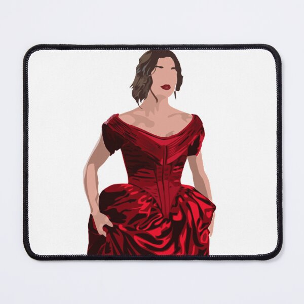 Item preview, Emily Dickinson in red dress designed and sold by bertapenem97.