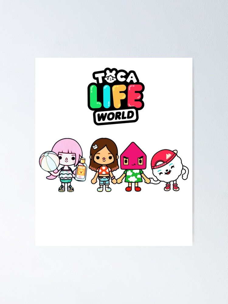 aesthetic toca life world logo