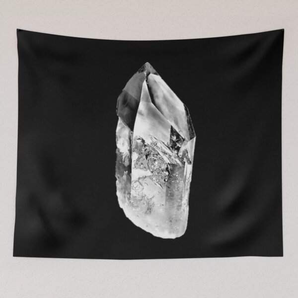 Item preview, CRYSTAL #18 | Crystal Art~Design (Black and White) designed and sold by CONTEMPORARY ART~DESIGN.