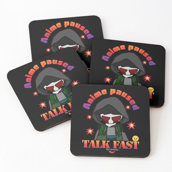 Item preview, Anime  paused talk fast  designed and sold by Umiska.