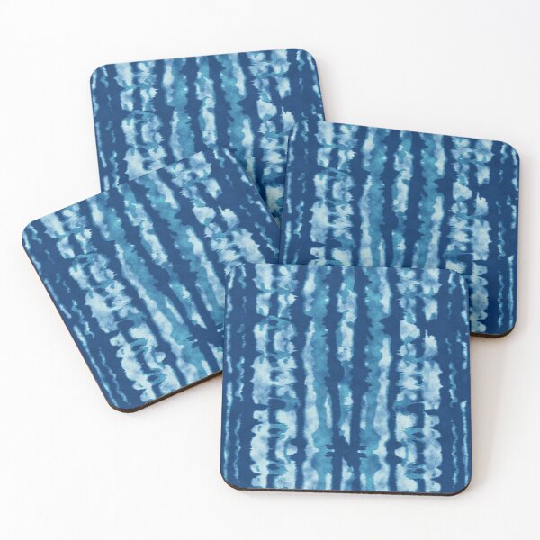 Item preview, Indigo Tie Dye Print designed and sold by RSDigitalPrintDesign.