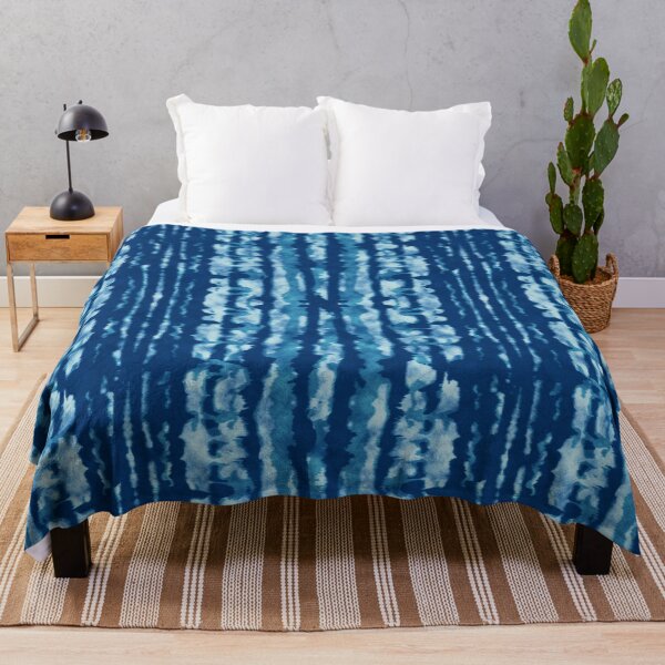 Item preview, Indigo Tie Dye Print designed and sold by RSDigitalPrintDesign.