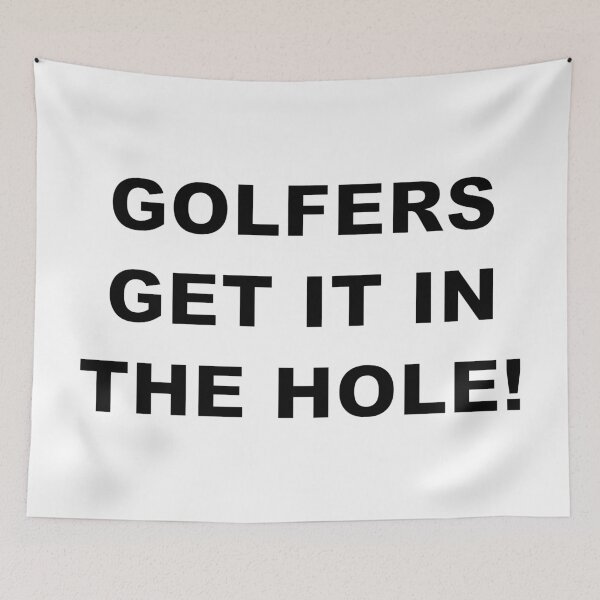 Item preview, GOLFERS GET IT IN THE HOLE! designed and sold by Electricitees.