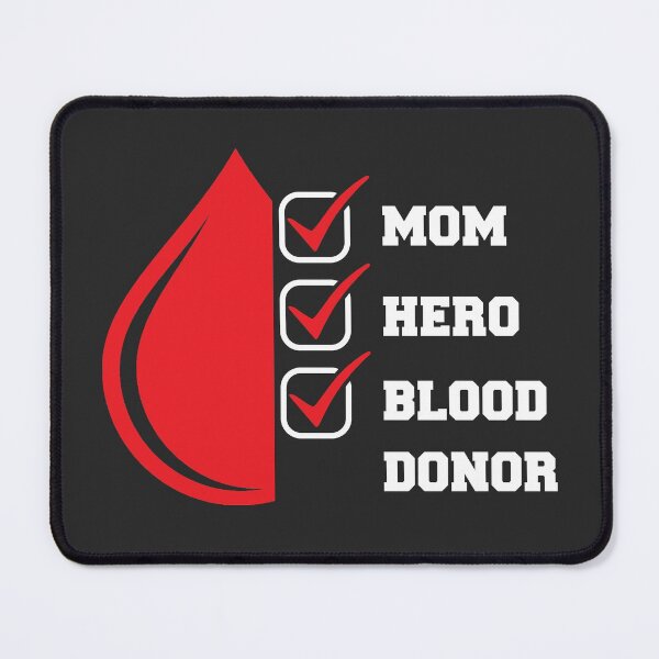Item preview, Mom Hero Blood Donor designed and sold by GoaTeeGram.