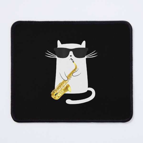 Item preview, Funny Cat Saxophone Music Gift designed and sold by mialinpng.
