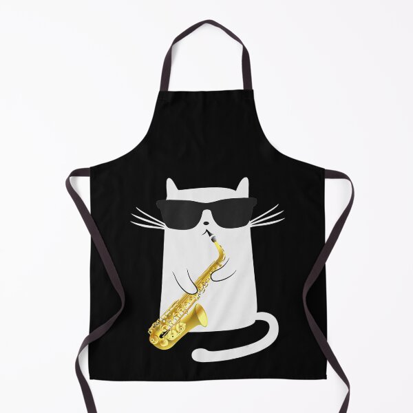 Item preview, Funny Cat Saxophone Music Gift designed and sold by mialinpng.