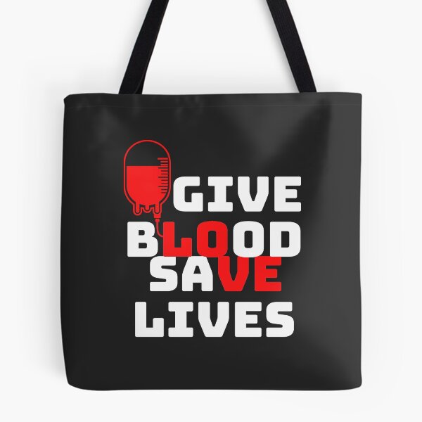Item preview, Give Blood Save Lives designed and sold by GoaTeeGram.