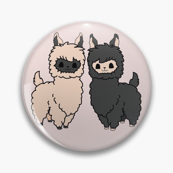 Item preview, Yin Yang Llamas designed and sold by Neadoodles.
