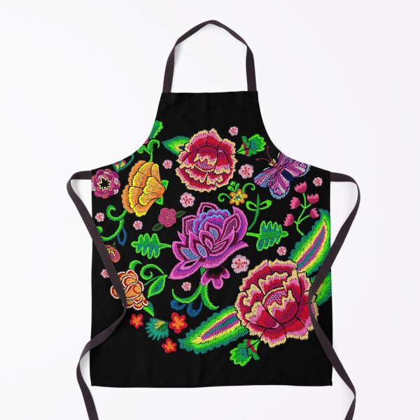 Item preview, Embroidered Floral designed and sold by FunWithChemo.