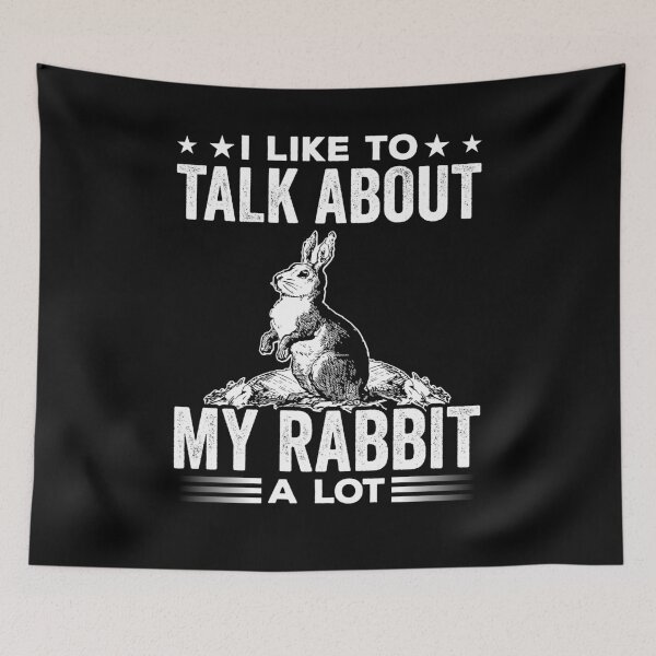 Item preview, I Like To Talk About My Rabbit A Lot Shirt, Funny Rabbit Shirt, Rabbit Lover Gift, Rabbit Gift, Rabbit Owner Shirt, Bunny Lover Gift designed and sold by aymob.