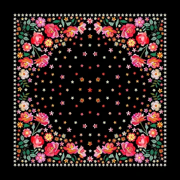 Artwork thumbnail, Embroidered Pattern by FunWithChemo