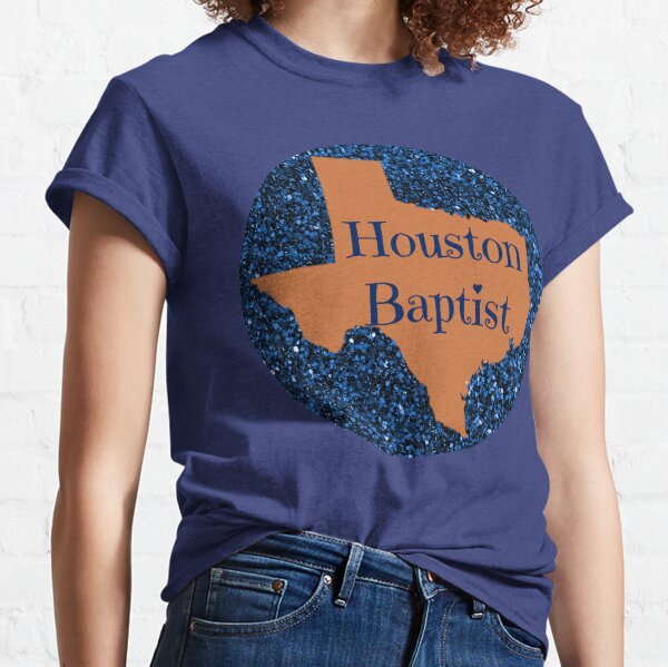 PPHBU04 Mens/Womens Premium Triblend T-Shirt Official NCAA Houston Baptist University Huskies