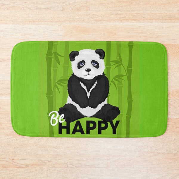 Item preview, Be Happy Panda In The Wild - Save The Pandas designed and sold by lduke47.