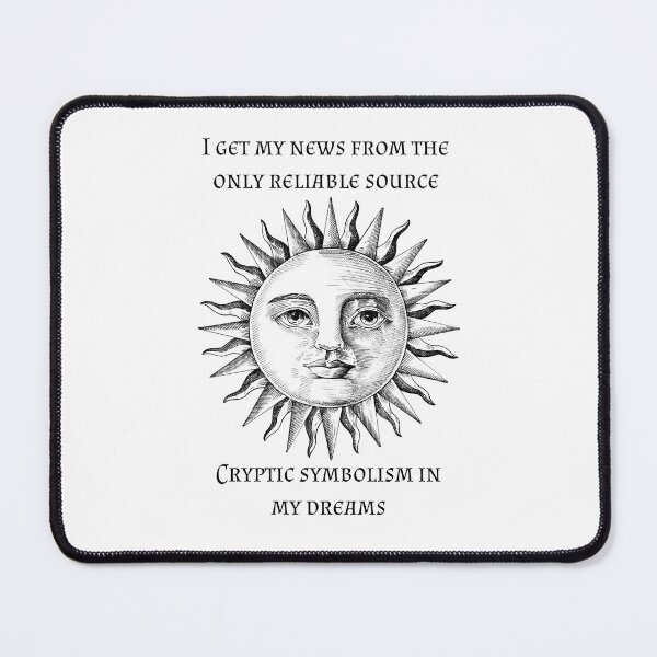 Item preview, Philosophy Funny Cryptic Dreams T-Shirt designed and sold by AnneMarianne.