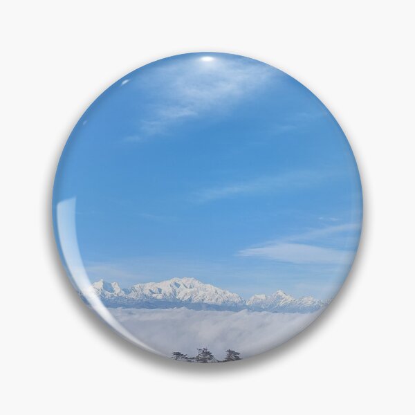 Item preview, Blue sky cloud mountain Himalaya designed and sold by phur87.