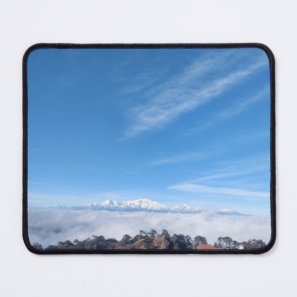 Item preview, Blue sky cloud mountain Himalaya designed and sold by phur87.