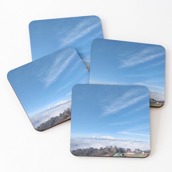 Item preview, Blue sky cloud mountain Himalaya designed and sold by phur87.