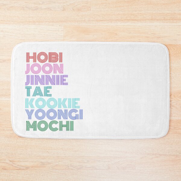 Item preview, BANGTAN BOYS NICKNAMES designed and sold by vera-vera.