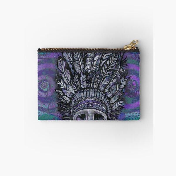 Item preview, Indian Scull purple designed and sold by RayStephenson.