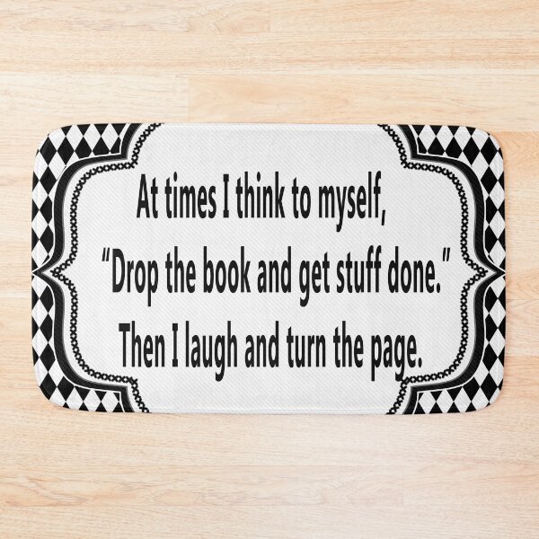 Item preview, Drop the Book and get stuff done designed and sold by FunWithChemo.