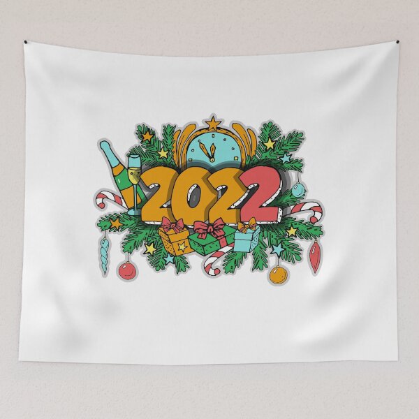 Item preview, 2022 happy new year christmas hello 2022 welcome 2022 designed and sold by Tshirtk.