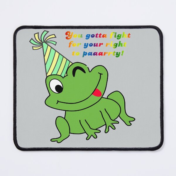 Item preview, silly party frog designed and sold by SidhuKeet1.
