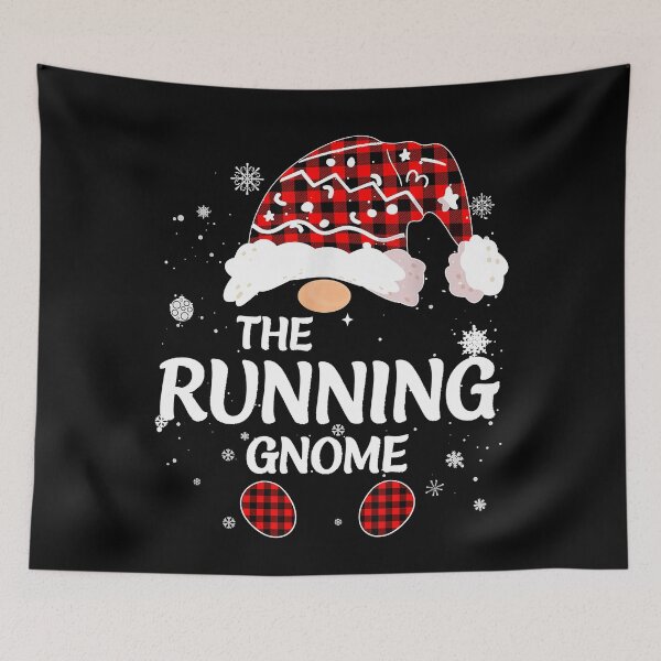 Item preview, Red Buffalo Plaid Matching The Running Gnome Christmas designed and sold by RobertJason.