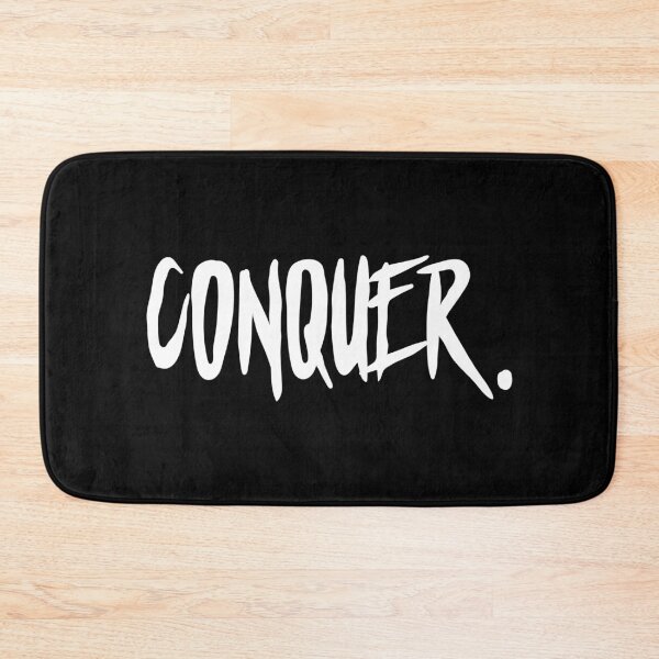 Item preview, CONQUER. BLUE PRINT designed and sold by HeavyLiftGift.