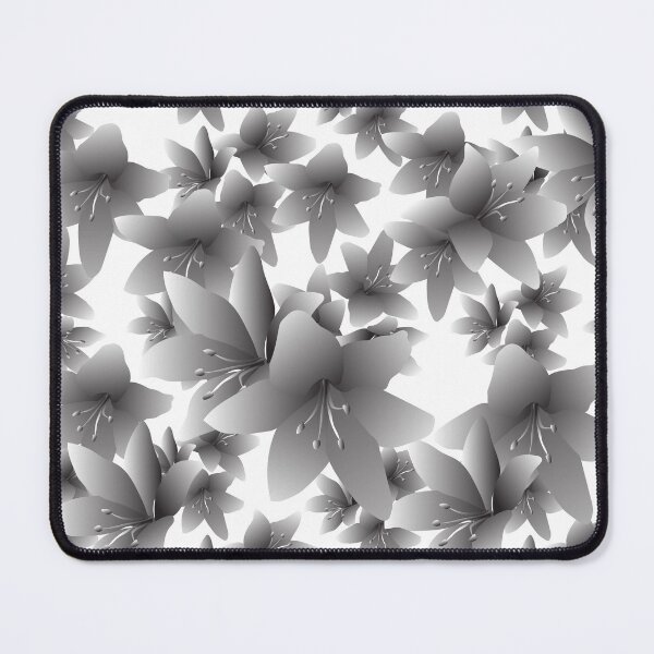 Item preview, Estampado floral blanco y negro designed and sold by Print-Designs.