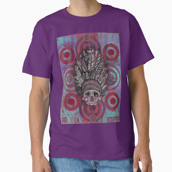 Item preview, Indian Scull in Red designed and sold by RayStephenson.