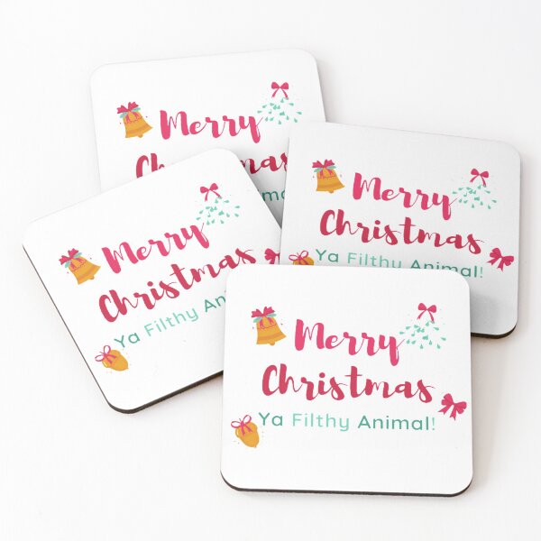 Item preview, Merry Chirstmas Ya Filthy Animal! designed and sold by FunnyFreak.