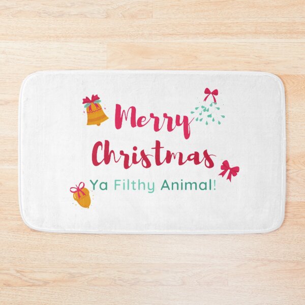 Item preview, Merry Chirstmas Ya Filthy Animal! designed and sold by FunnyFreak.